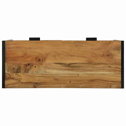 Tavolo consolle Marrone 90 x 35 x 75 cm legno massello di mango