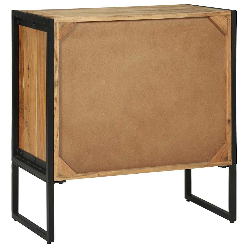 Credenza Marrone 70 x 35 x 75 cm Legno massello di acacia - homemem39