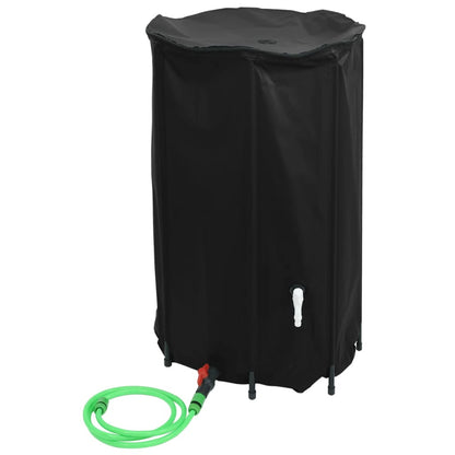 Serbatoio Acqua con Rubinetto Pieghevole 500 L in PVC | homemem39