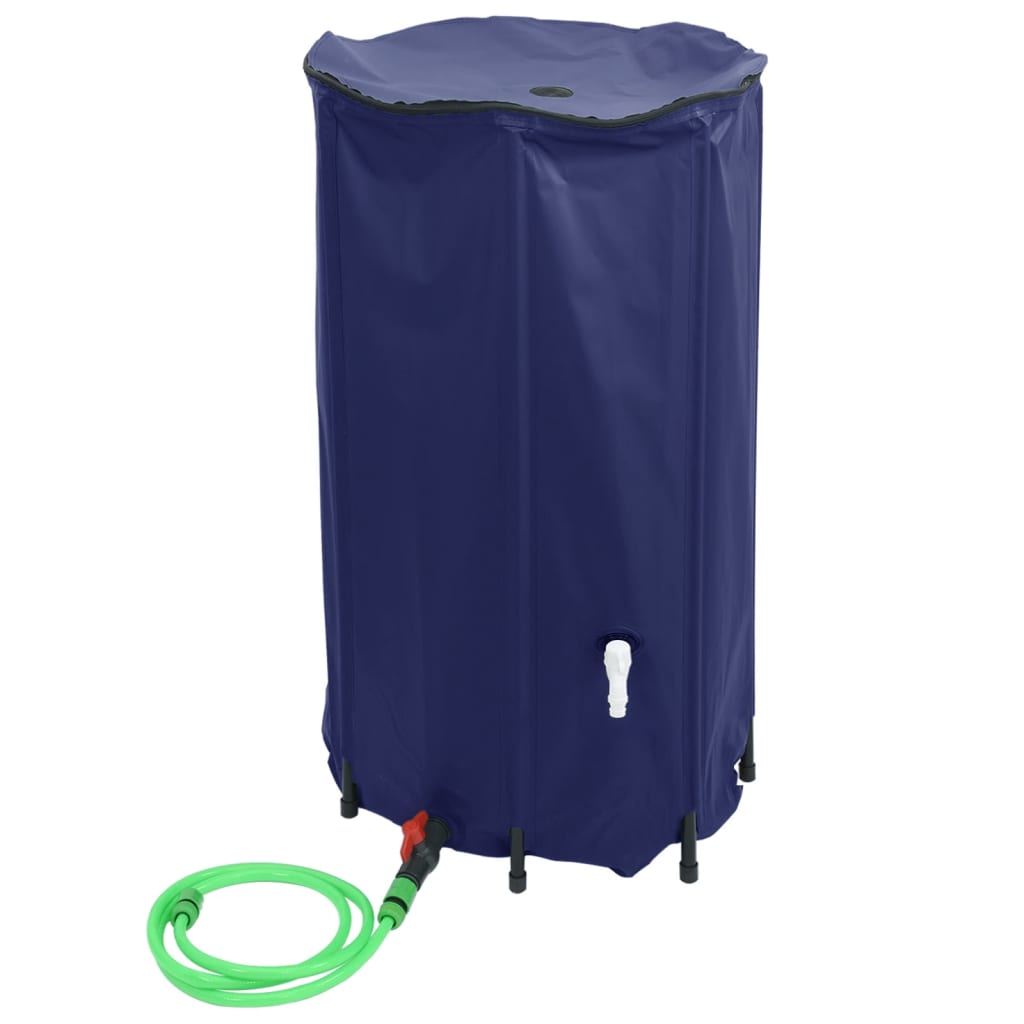 Serbatoio Acqua con Rubinetto Pieghevole 250 L in PVC - homemem39