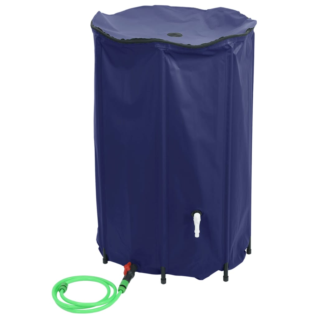 Serbatoio Acqua con Rubinetto Pieghevole 1000 L in PVC | homemem39