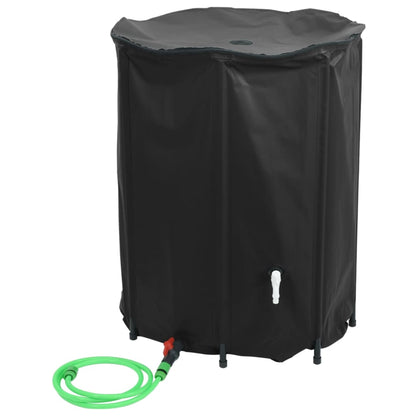 Serbatoio Acqua con Rubinetto Pieghevole 1350 L in PVC | homemem39