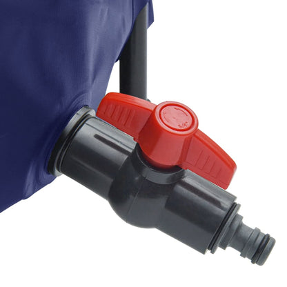 Serbatoio Acqua con Rubinetto Pieghevole 1350 L in PVC | homemem39