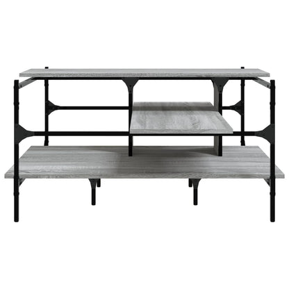 Tavolino Salotto Grigio Sonoma 100x100x48,5cm Legno Multistrato | homemem39