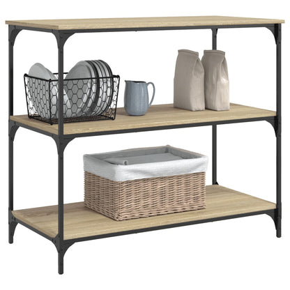 Carrello da Cucina Rovere Sonoma 102x50x95 cm - homemem39