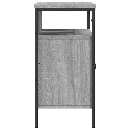 Mobile Lavabo Bagno Grigio Sonoma 60x30x60 cm Legno Multistrato | homemem39
