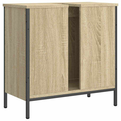 Mobile Lavabo Bagno Rovere Sonoma 60x30x60 cm Legno Multistrato | homemem39