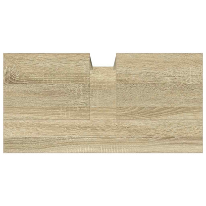 Mobile Lavabo Bagno Rovere Sonoma 60x30x60 cm Legno Multistrato | homemem39