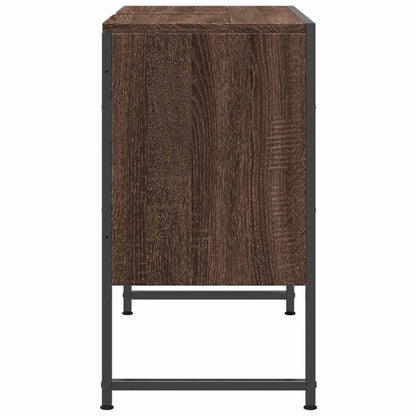 Mobile Lavabo Bagno Rovere Marrone 60x30x60cm Legno Multistrato - homemem39