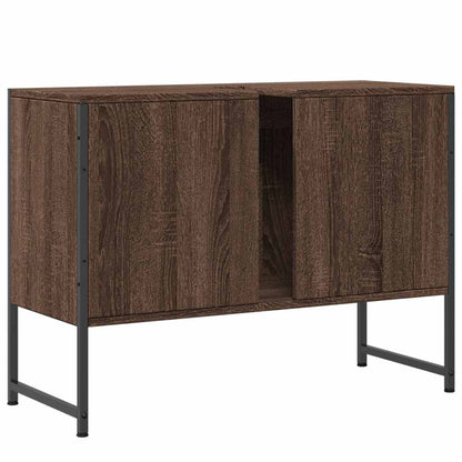 Mobile Lavabo Bagno Rovere Marrone 60x30x60cm Legno Multistrato | homemem39