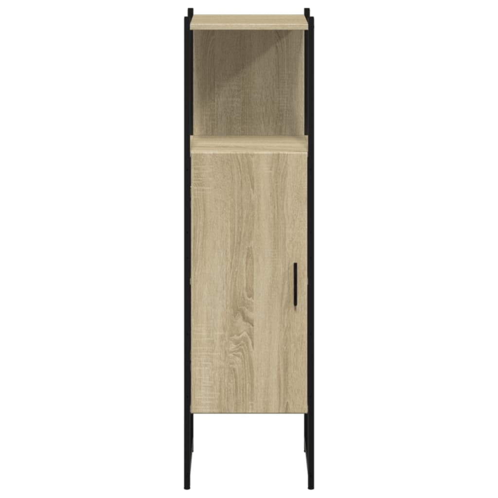 Mobile da Bagno Rovere Sonoma 33x33x120,5 cm Legno Multistrato | homemem39