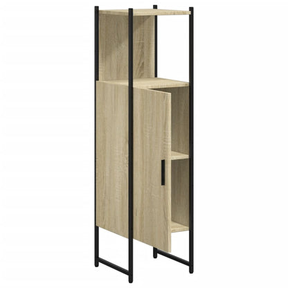 Mobile da Bagno Rovere Sonoma 33x33x120,5 cm Legno Multistrato | homemem39