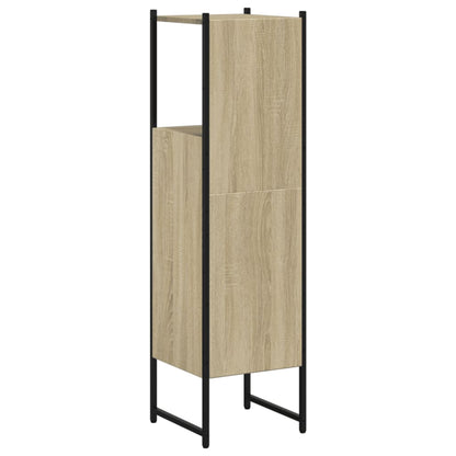 Mobile da Bagno Rovere Sonoma 33x33x120,5 cm Legno Multistrato | homemem39