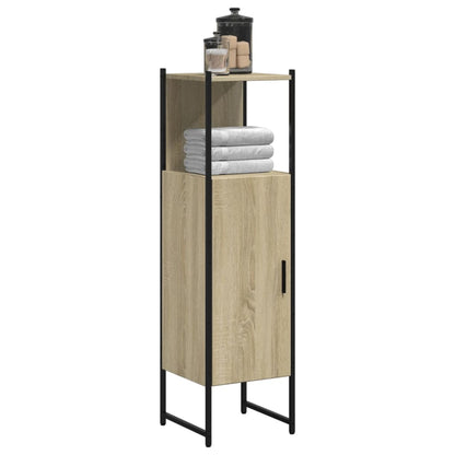 Mobile da Bagno Rovere Sonoma 33x33x120,5 cm Legno Multistrato | homemem39