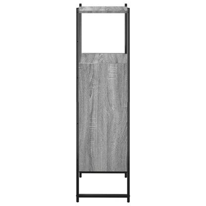 Mobile da Bagno Grigio Sonoma 33x33x120,5cm Legno Multistrato | homemem39