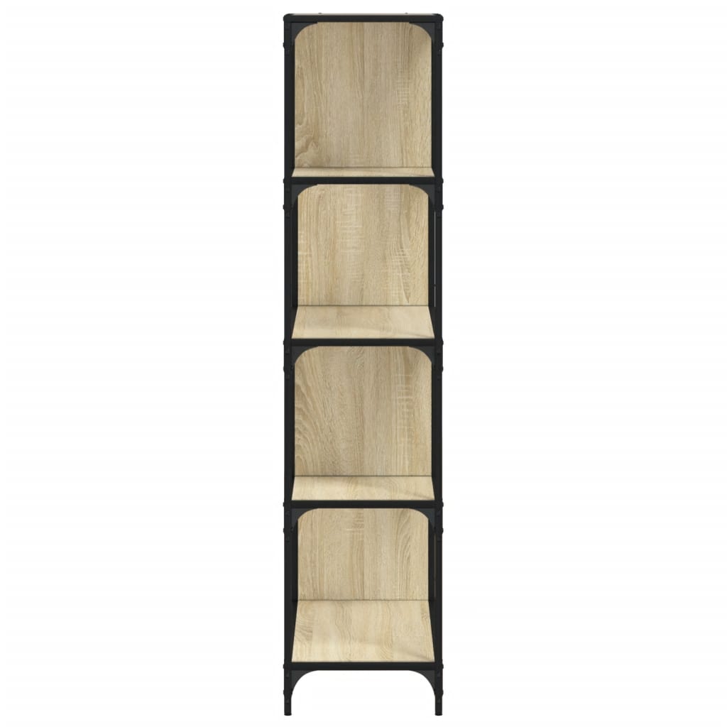 Libreria 4 Gradini Rovere Sonoma 139x33,5x149 Legno Multistrato | homemem39