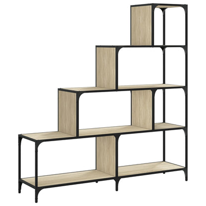 Libreria 4 Gradini Rovere Sonoma 139x33,5x149 Legno Multistrato | homemem39