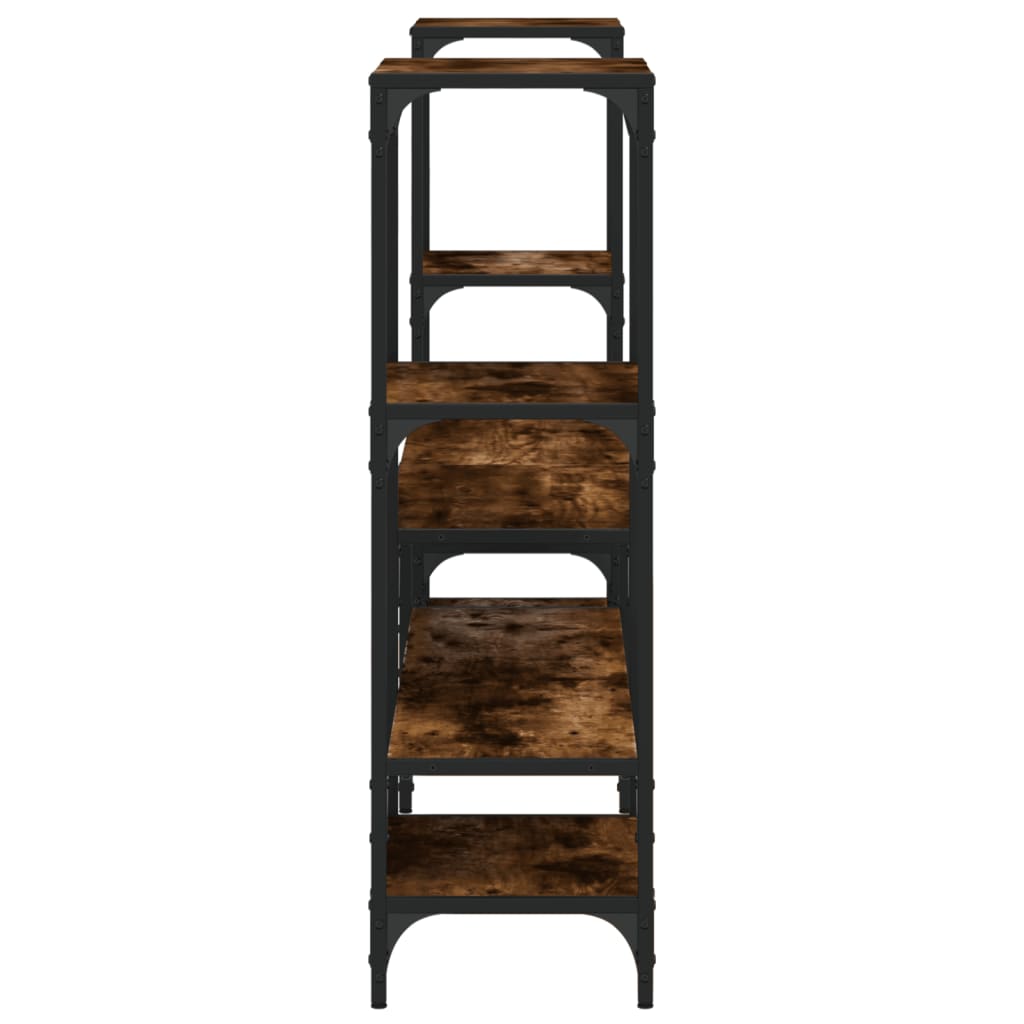 Mobile Porta TV Rovere Fumo 206,5x28,5x95 cm Legno Multistrato | homemem39