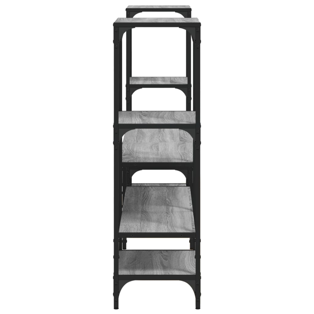 Mobile Porta TV Grigio Sonoma 206,5x28,5x95cm Legno Multistrato | homemem39