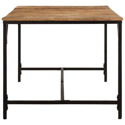 Tavolo da Pranzo 180x90x75 cm in Legno Massello di Mango Grezzo