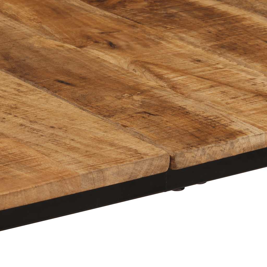 Tavolo da Pranzo 180x90x75 cm in Legno Massello di Mango Grezzo