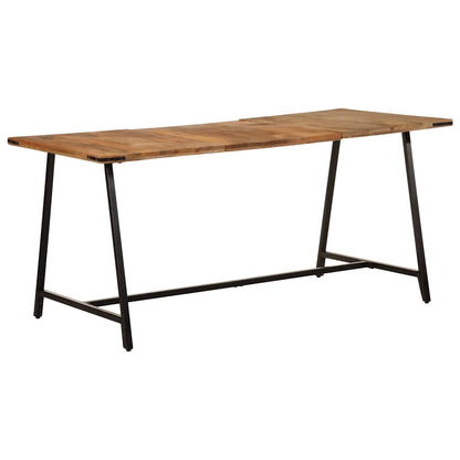 Tavolo da Pranzo 160x80x75 cm in Legno Massello di Mango | homemem39