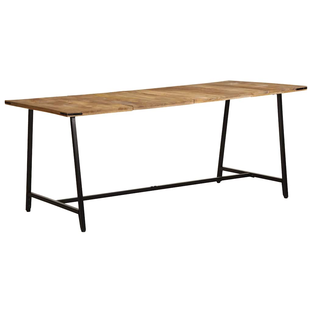 Tavolo da Pranzo 180x90x75 cm in Legno Massello di Mango | homemem39