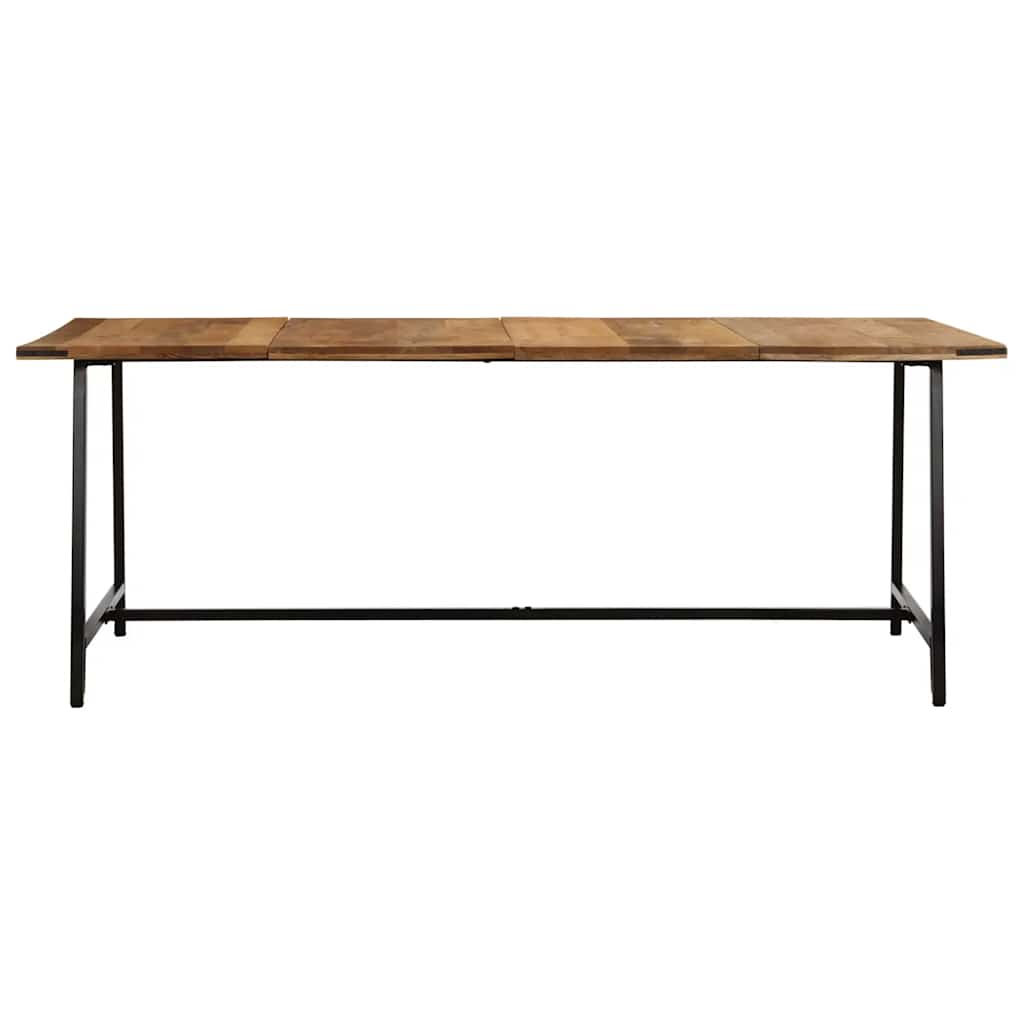 Tavolo da Pranzo 200x100x75 cm in Legno Massello di Mango | homemem39
