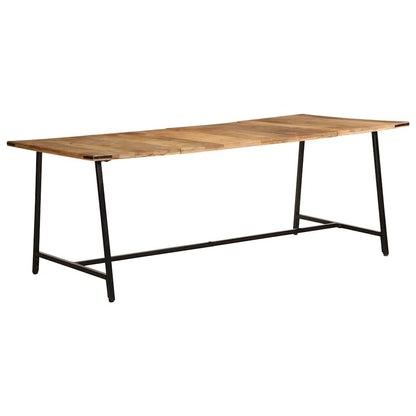 Tavolo da Pranzo 200x100x75 cm in Legno Massello di Mango | homemem39