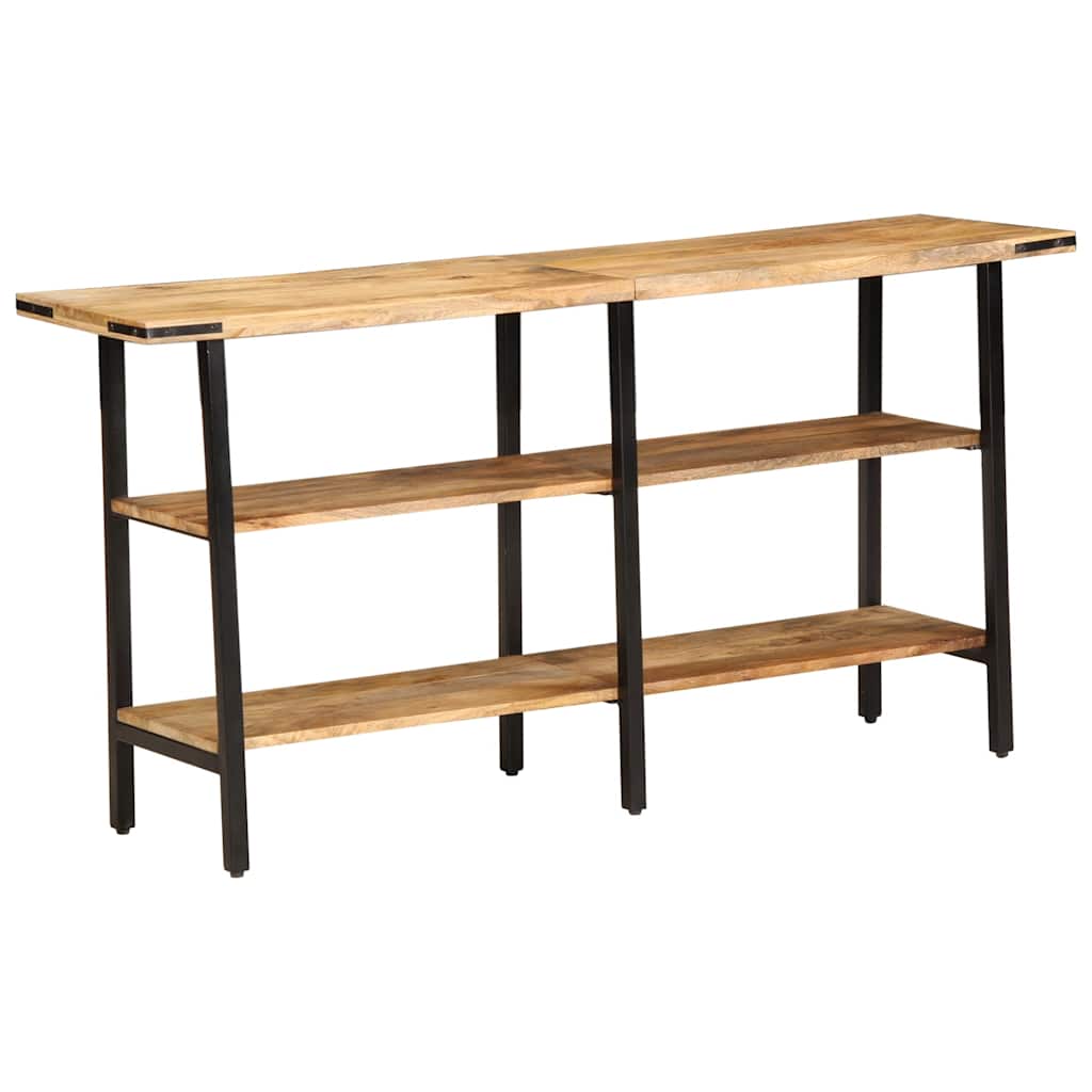 Tavolo Consolle 140x35x70 cm in Legno Massello di Mango - homemem39