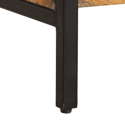 Tavolo Consolle 140x35x70 cm in Legno Massello di Mango