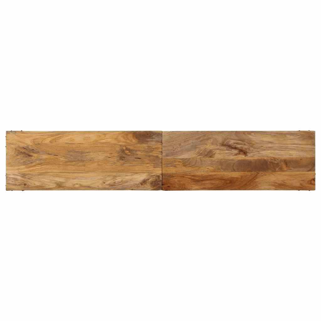 Tavolo Consolle 180x35x70 cm in Legno Massello di Mango