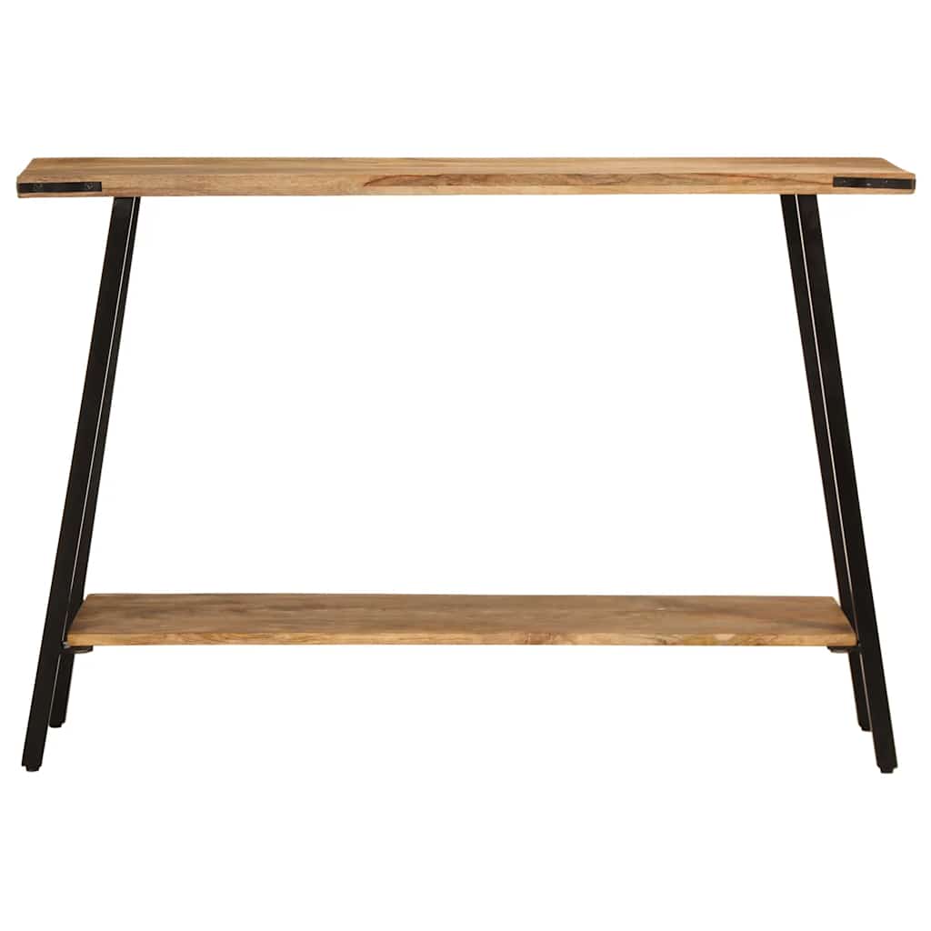 Tavolo Consolle 110x30x75 cm in Legno Massello di Mango - homemem39
