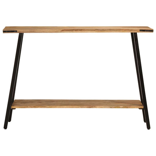Tavolo Consolle 110x30x75 cm in Legno Massello di Mango - homemem39