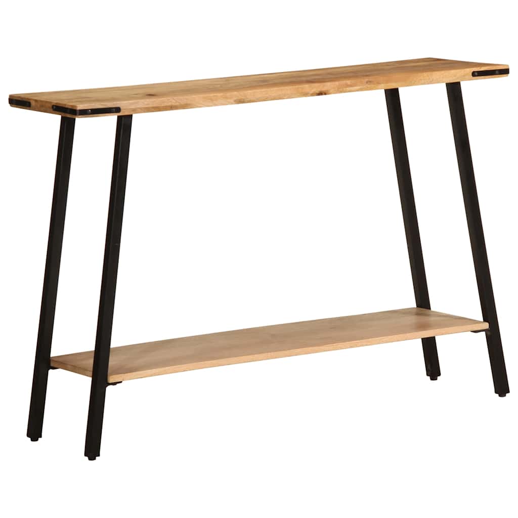 Tavolo Consolle 110x30x75 cm in Legno Massello di Mango - homemem39