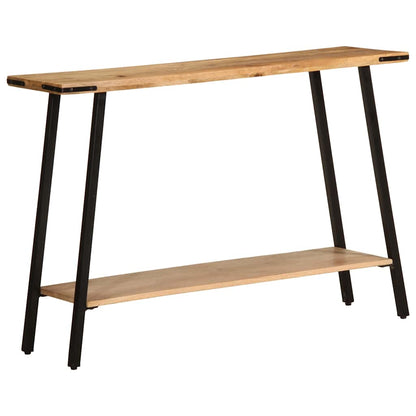 Tavolo Consolle 110x30x75 cm in Legno Massello di Mango - homemem39