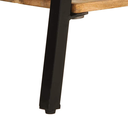 Tavolo Consolle 110x30x75 cm in Legno Massello di Mango - homemem39