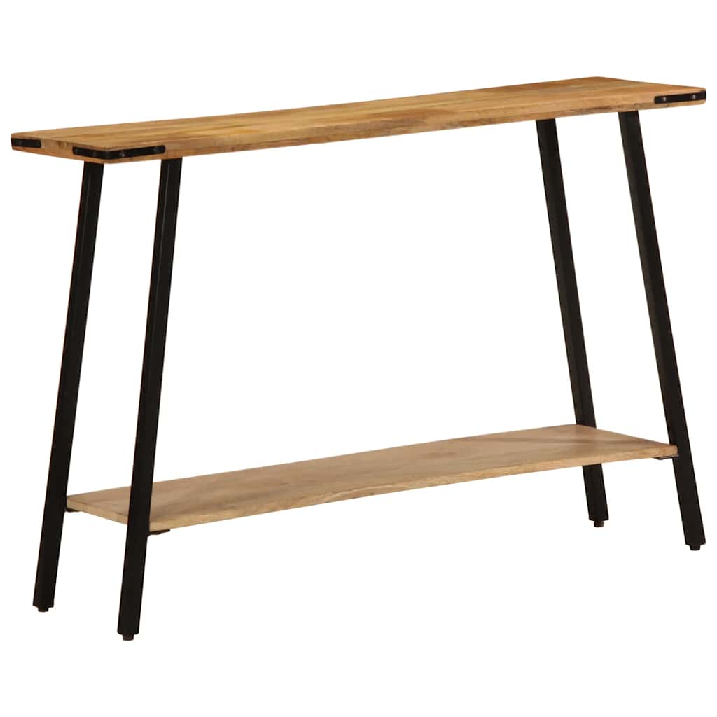 Tavolo Consolle 110x30x75 cm in Legno Massello di Mango - homemem39