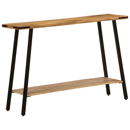 Tavolo Consolle 110x30x75 cm in Legno Massello di Mango - homemem39