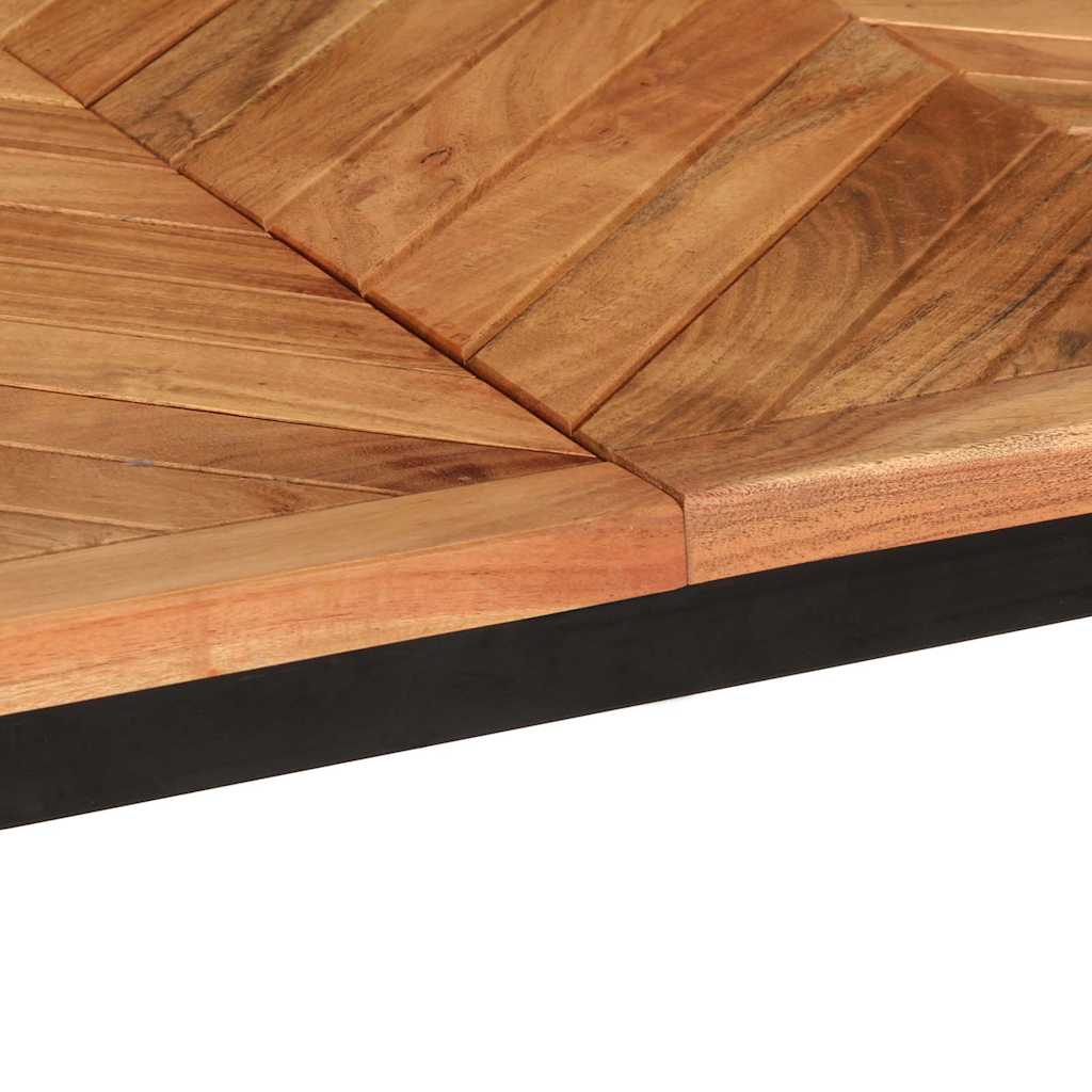 Tavolo da Pranzo 140x70x75 cm in Legno Massello di Acacia | homemem39