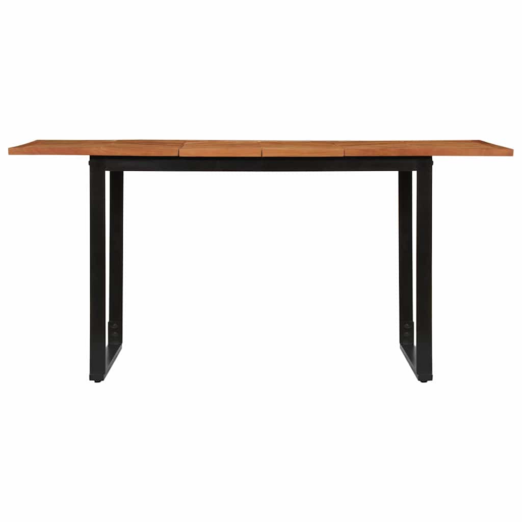 Tavolo da Pranzo 160x80x75 cm in Legno Massello di Acacia | homemem39