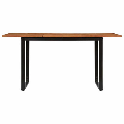 Tavolo da Pranzo 160x80x75 cm in Legno Massello di Acacia | homemem39