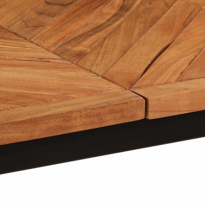Tavolo da Pranzo 160x80x75 cm in Legno Massello di Acacia | homemem39