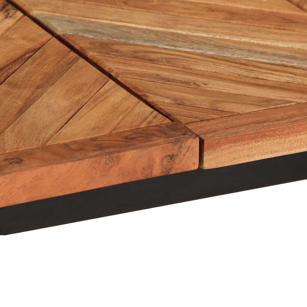 Tavolo da Pranzo 180x90x75 cm in Legno Massello di Acacia