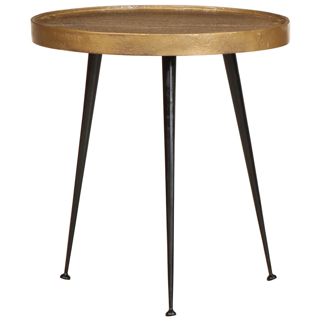 Tavolini da Salotto 3 pz Oro in Legno Multistrato