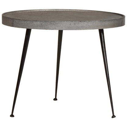 Tavolini da Salotto 3 pz Argento in Legno Multistrato