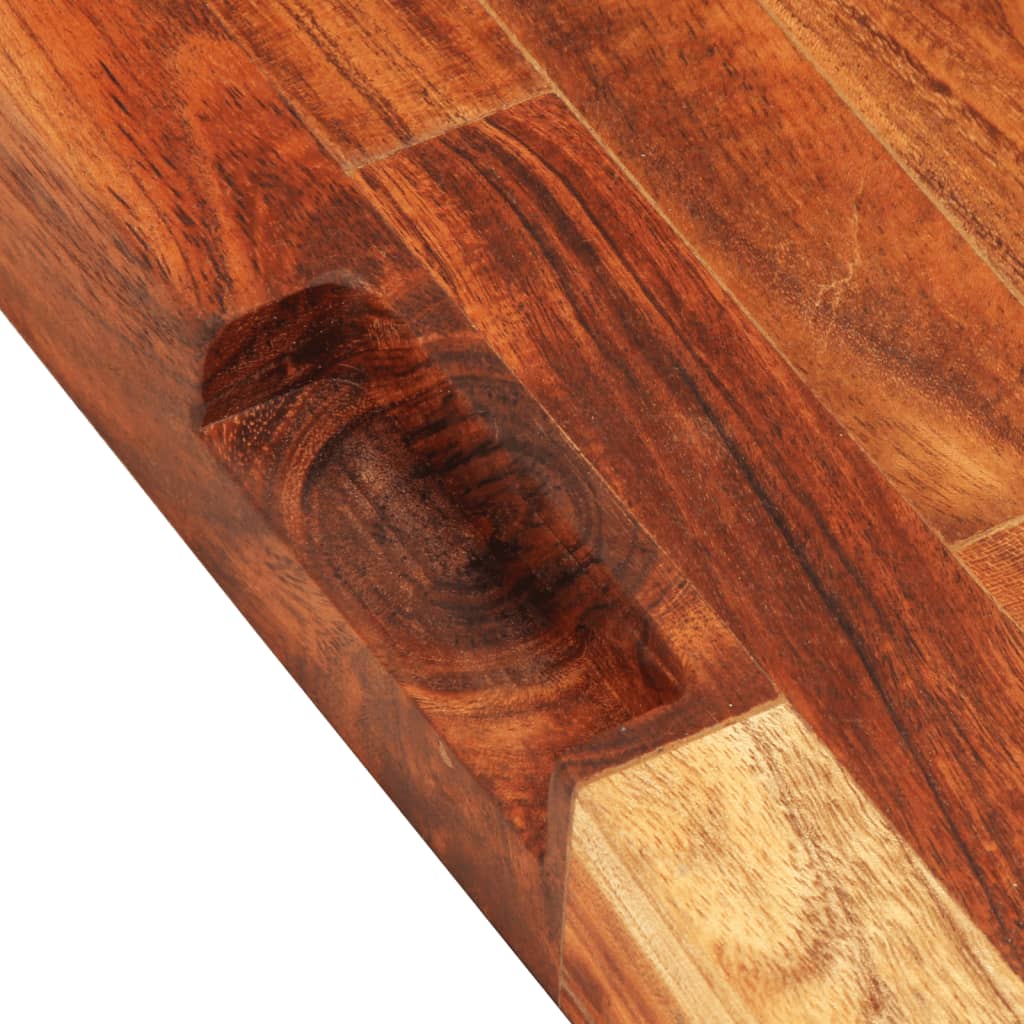 Tagliere 60x42x4 cm in Legno Massello di Acacia - homemem39