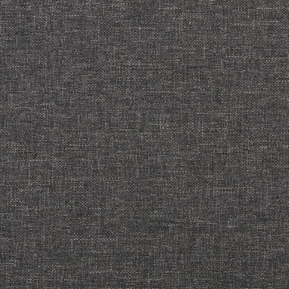 Divano Letto a 2 Posti Grigio Scuro in Tessuto - homemem39