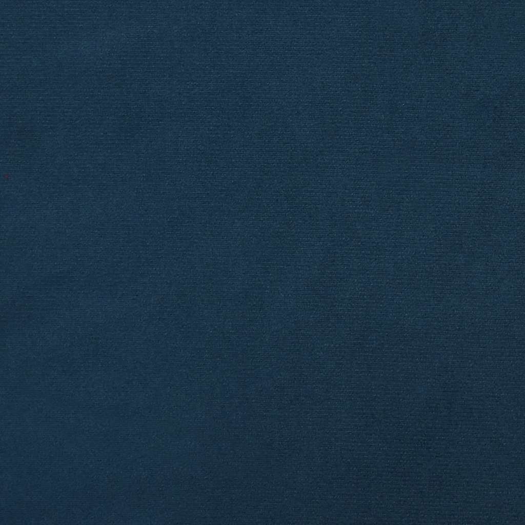 Divano Letto a 2 Posti Blu in Velluto - homemem39