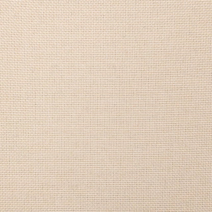 Divano Letto a 2 Posti con 2 Cuscini Crema in Tessuto - homemem39